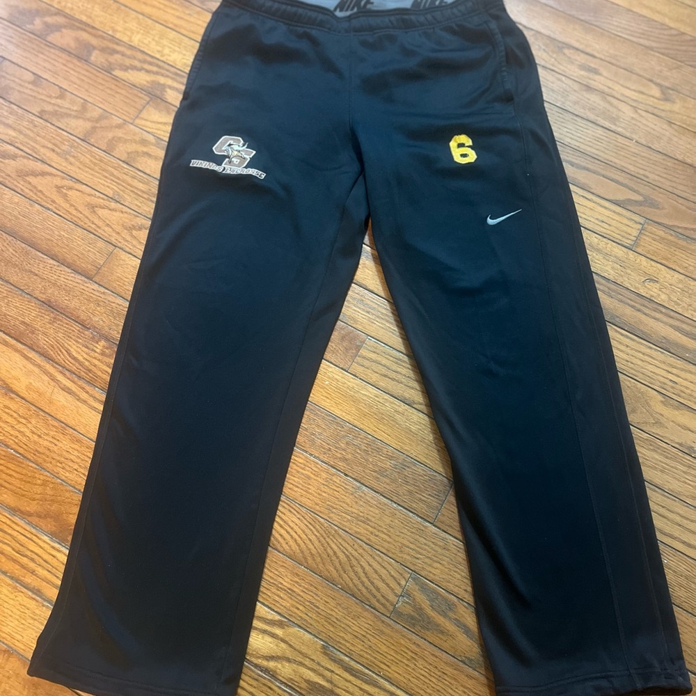 Nike  Black and Yellow Joggers